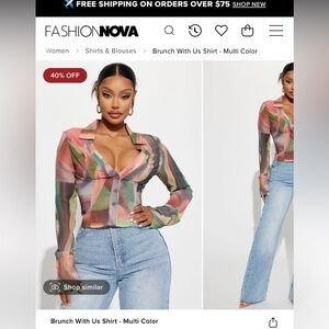 Fashionnova shirt